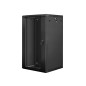 Armario rack lanberg 22u 600x600x1082 auto ensamblado 19 pulgadas hasta 60 kg negro