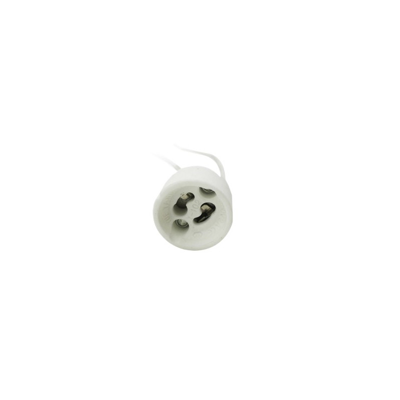 Porta lamparas silever electronic para gu10 230v 15 cm