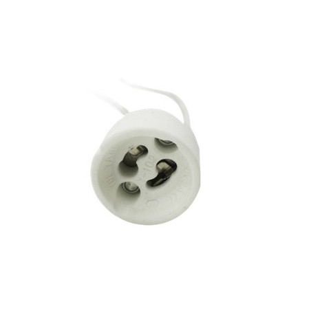 Porta lamparas silever electronic para gu10 230v 15 cm
