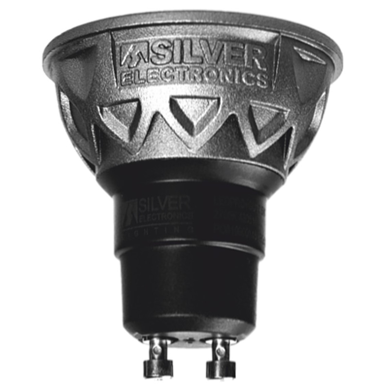 Bombilla led pro silver electronics dicroica 5w60w -  gu10 -  3000k -  38 -  470 lm -  luz calida -  a+