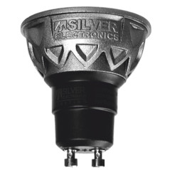 Bombilla led pro silver electronics dicroica 5w60w -  gu10 -  3000k -  38 -  470 lm -  luz calida -  a+