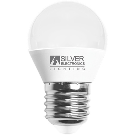 Bombilla led silver electronic esferica decorativa 7w70w -  e27 -  3000k -  620 lm -  luz calida -  a+