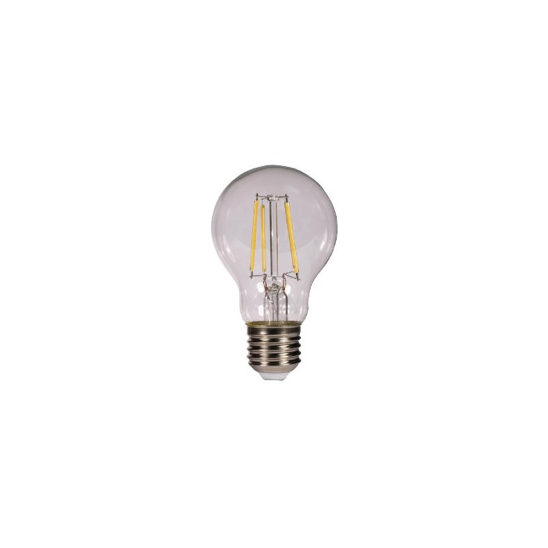 Bombilla led kodak filamento cristal esferica a60 -  e27 -  600lm -  calido 3000k -  6w48w -  no regulable