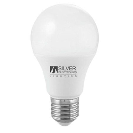 Bombilla led silver electronic eco estandar 10w57w -  e27 -  6000k -  836 lm -  220 -  luz fria -  a+