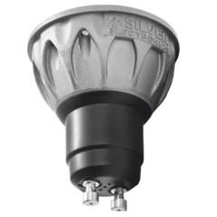 Bombilla led silver electronic eco dicroica 8w80w -  gu10 -  2700k -  38 -  690lm -  luz calida -  a+
