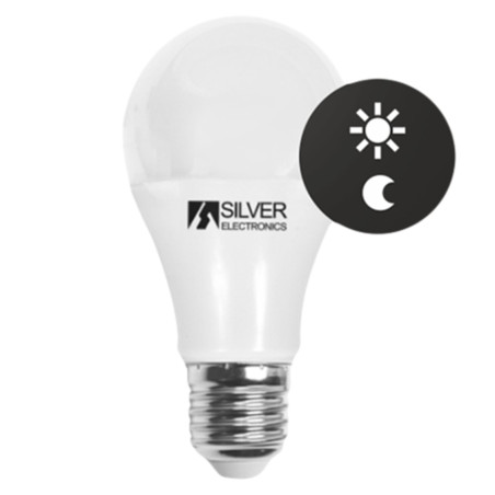 Bombilla led sensor silver electronics estandar 10w70w -  e27 -  3000k -  810 lm -  140 -  luz calida -  a+