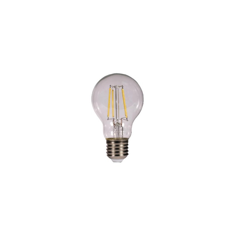 Bombilla led kodak filamento cristal esferica a60 -  e27 -  470lm -  calido 3000k -  4w40w -  no regulable