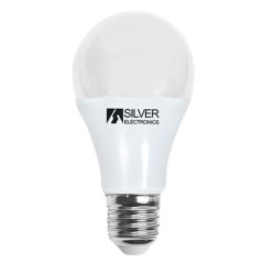 Bombilla led regulable decorativa silver electronics estandar 8w70w -  e27 -  5000k -  670 lm -  luz blanca -  a+
