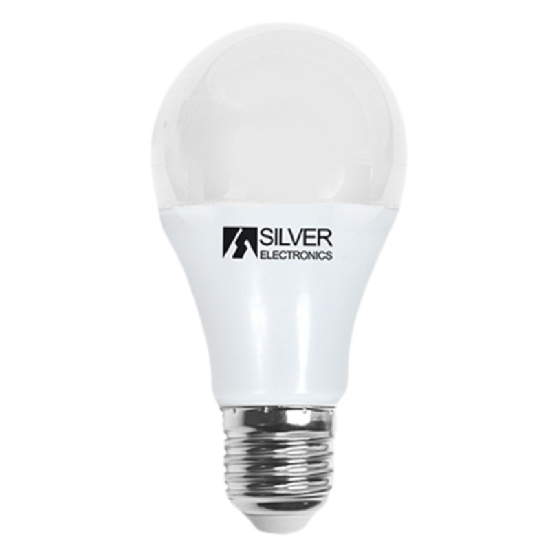 Bombilla led regulable decorativa silver electronics estandar 8w70w -  e27 -  5000k -  670 lm -  luz blanca -  a+