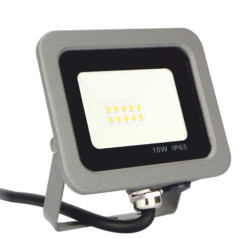 Foco led ips 65 10w 5700k luz fra 800lm gris
