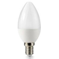 Bombilla led kodak vela c37 -  e14 -  480lm -  calido 3000k -  6w40w -  no regulable