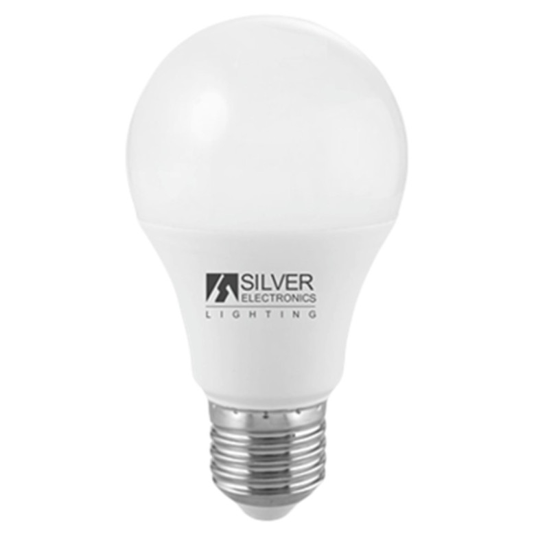 Bombilla led silver electronic eco estandar 10w57w -  e27 -  6000k -  836 lm -  220 -  luz fria -  a+