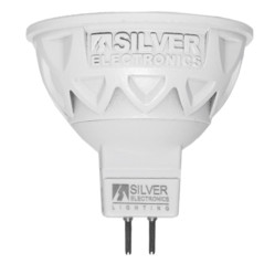 Bombilla led pro silver electronics dicroica 5w60w -  gu10 -  5000k -  38 -  470 lm -  luz blanca -  a+
