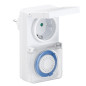 Programador silver electronic analgico -  24 horas -  3600w -  250v -  16a -  50hz -  ip 44 -  ajustanble 30 minutos -  24h