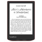 Libro electronico ebook pocketbook verse pro ereader 6 pulgadas 16 gb rojo - passion red