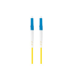 Latiguillo fibra optica lc - upc lanberg 5m mono simplex g657a1 lszh amarillo