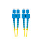 Latiguillo fibra 5m lanberg mono sc - upc - sc - upc duplex g657a1 lszh amarillo