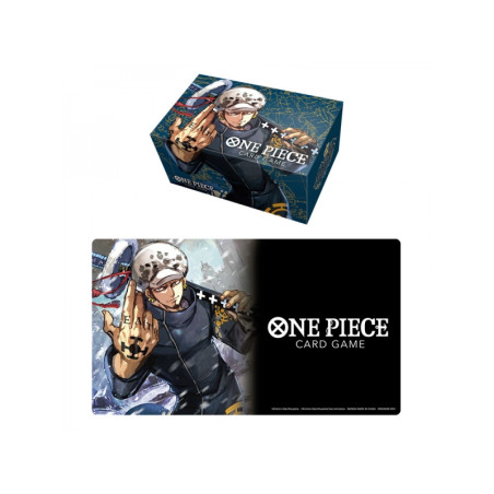 Tapete y caja de almacenamiento one piece trafalgar law