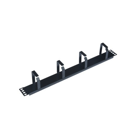 Panel pasa cables wp 1u -  metalico -  negro