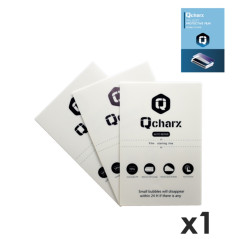 Laminas de proteccion frontales qcharx hidrogel autoreparacin qx1 1 unidad