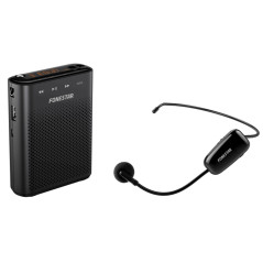 Amplificador portatil fonestar alta - voz - 30 - microfono inalambrico uhf - 30 w - usb - micro sd - mp3 - grabador -  reproduct