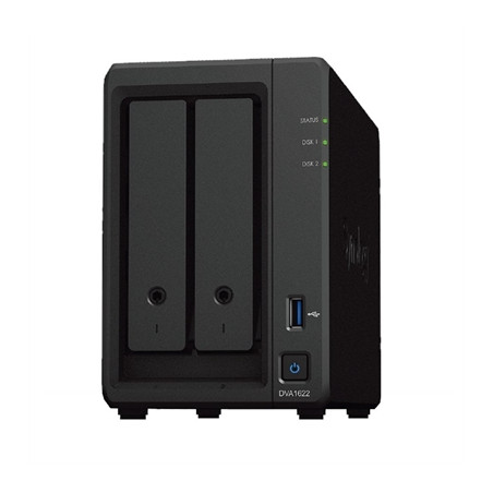 Grabador digital synology dva1622 nvr 4k ia