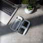 Funda caja externa tooq para disco duro m.2 gris Funda caja externa tooq para disco duro m.2 gris