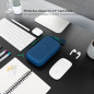 Funda caja externa tooq para disco duro 2.5 pulgadas azul pacifico Funda caja externa tooq para disco duro 2.5 pulgadas azul pacifico