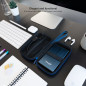 Funda caja externa tooq para disco duro 2.5 pulgadas azul pacifico Funda caja externa tooq para disco duro 2.5 pulgadas azul pacifico