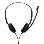 Auriculares epos sennheiser pc 5 chat jack 3.5mm microfono negro Auriculares epos sennheiser pc 5 chat jack 3.5mm microfono negro
