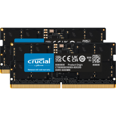 Memoria ram ddr5 32gb 2x16gb crucial  - sodimm - 4800 mhz - cl40
