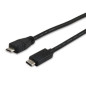 Cable usb tipo c a micro usb tipo b equip 1m - macho - macho - negro Cable usb tipo c a micro usb tipo b equip 1m - macho - macho - negro