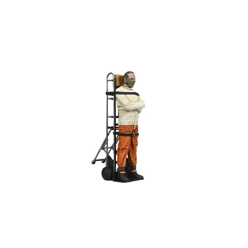 Dr. hannibal lecter masked scale action figura 18 cm the silence of the lambs