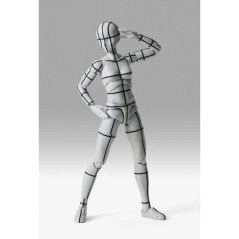 Body chan - sports edition wire frame -  (gray color ver.) fig. 13 -5 cm body kun - body chan