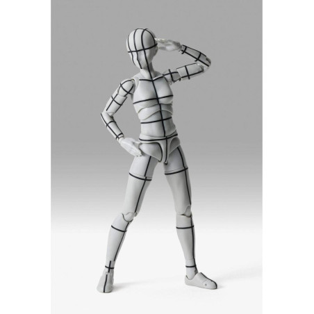 Body chan - sports edition wire frame -  (gray color ver.) fig. 13 -5 cm body kun - body chan