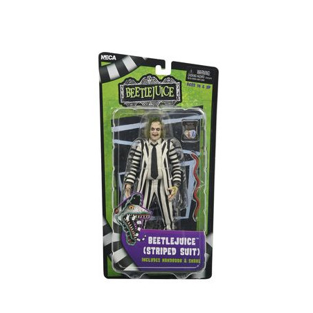 Beetlejuice black and white striped suit scale action fig. 18 cm beetlejuice (1988)