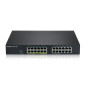 Switch 24 puertos zyxel gs1915 - 24ep - eu0101f 100 - 1000 gigabit ethernet 12 puertos poe