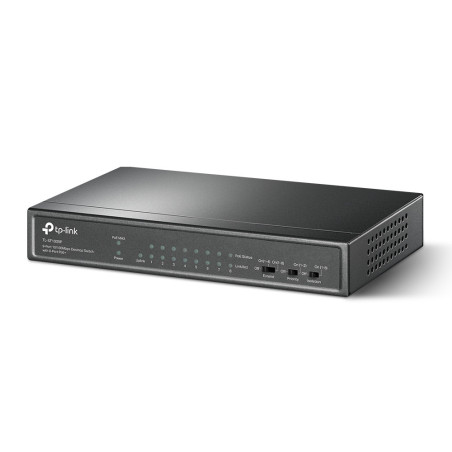 Switch 9 puertos tp - link tl - sf1009p 10 - 100 8 puertos poe+