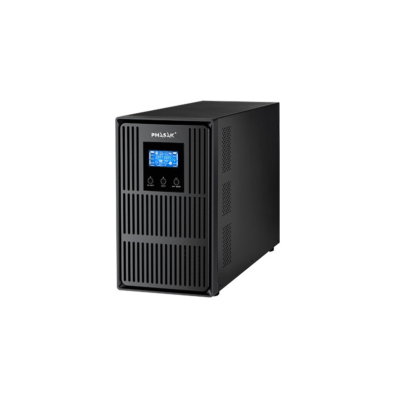 Sai ups phasak 3000va online ph 8030 lcd snmp doble conversion