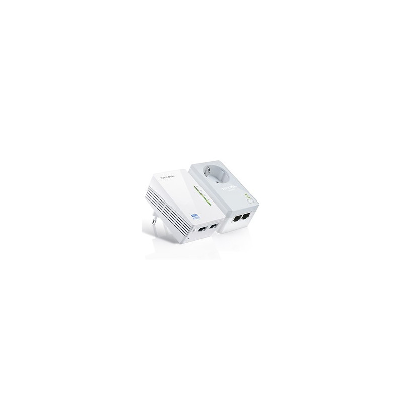 Pack x2 adaptaroes de red lina elecrica av500 power line wifi con enchufe tp - link Pack x2 adaptaroes de red lina elecrica av500 power line wifi con enchufe tp - link