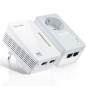 Pack x2 adaptaroes de red lina elecrica av500 power line wifi con enchufe tp - link Pack x2 adaptaroes de red lina elecrica av500 power line wifi con enchufe tp - link