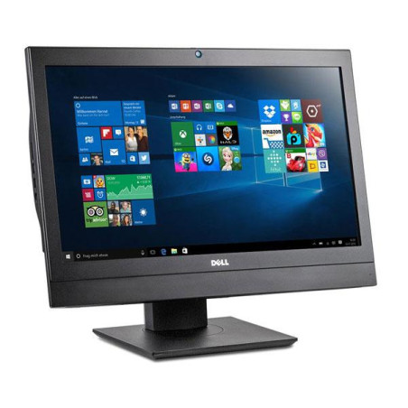 Ordenador aio reacondicionado dell optiplex 7440 24 pulgadas full hd - i5 - 6th - 8gb - 128gb ssd - win10 pro - grado c
