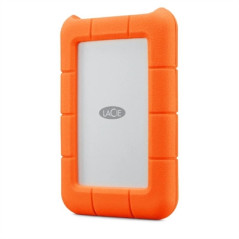 Rugged usb - c disco duro externo 2 tb naranja - plata