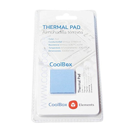 CoolBox Thermal pad compontente del dissipatore di calore 3,17 W/m·K