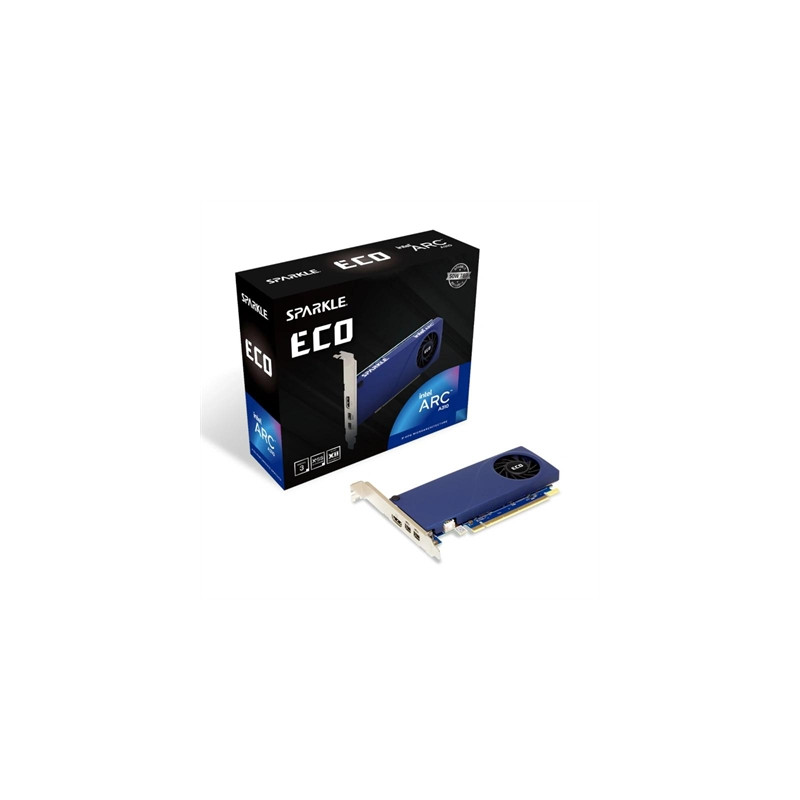 Tarjeta grafica sparkle intel arc a310 eco 4gb ddr6 lp bracket