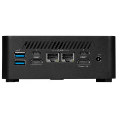 Barebone mini ordenador msi cubi nuc 1mg - 207bes i5 - 120u negro