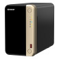 QNAP TS-264 NAS Tower Intel® Celeron® N5095 8 GB 12 TB HDD QNAP QTS Nero, Oro