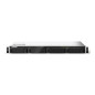Servidor nas qnap k - ts - 435xeu - 4g+4xmn10ada600s 4 bahias 1u rack 4gb gigabit ethernet