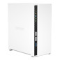 Servidor nas qnap k - ts - 233+2xmn10ada400es 2 bahias 2gb gigabit ethernet