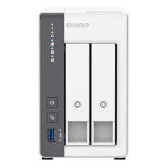 QNAP TS-216G NAS Tower Cortex-A Cortex-A55 4 GB 8 TB HDD Bianco